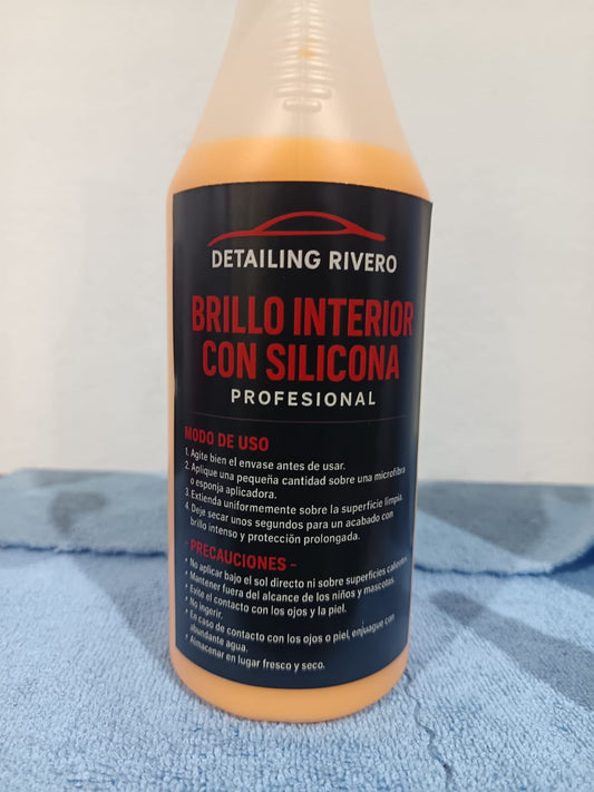 BRILLO INTERIOR CON SILICONA