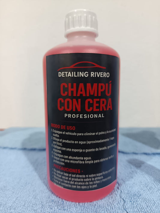 CHAMPÚ  CON CERA