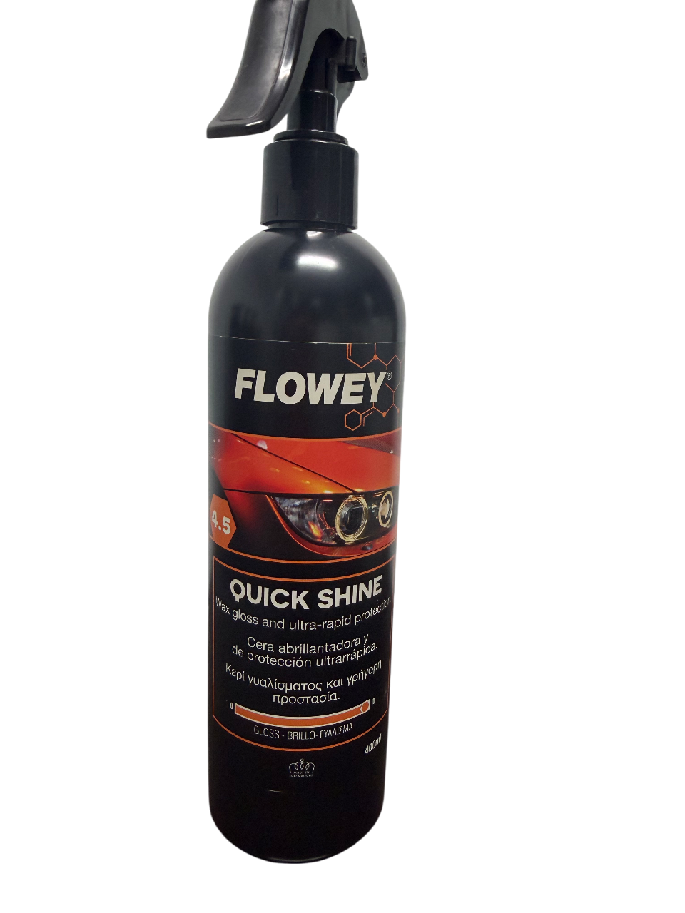 FLOWEY® Quick Shine – Cera Abrillantadora Ultrarrápida (400 ml) 4.5