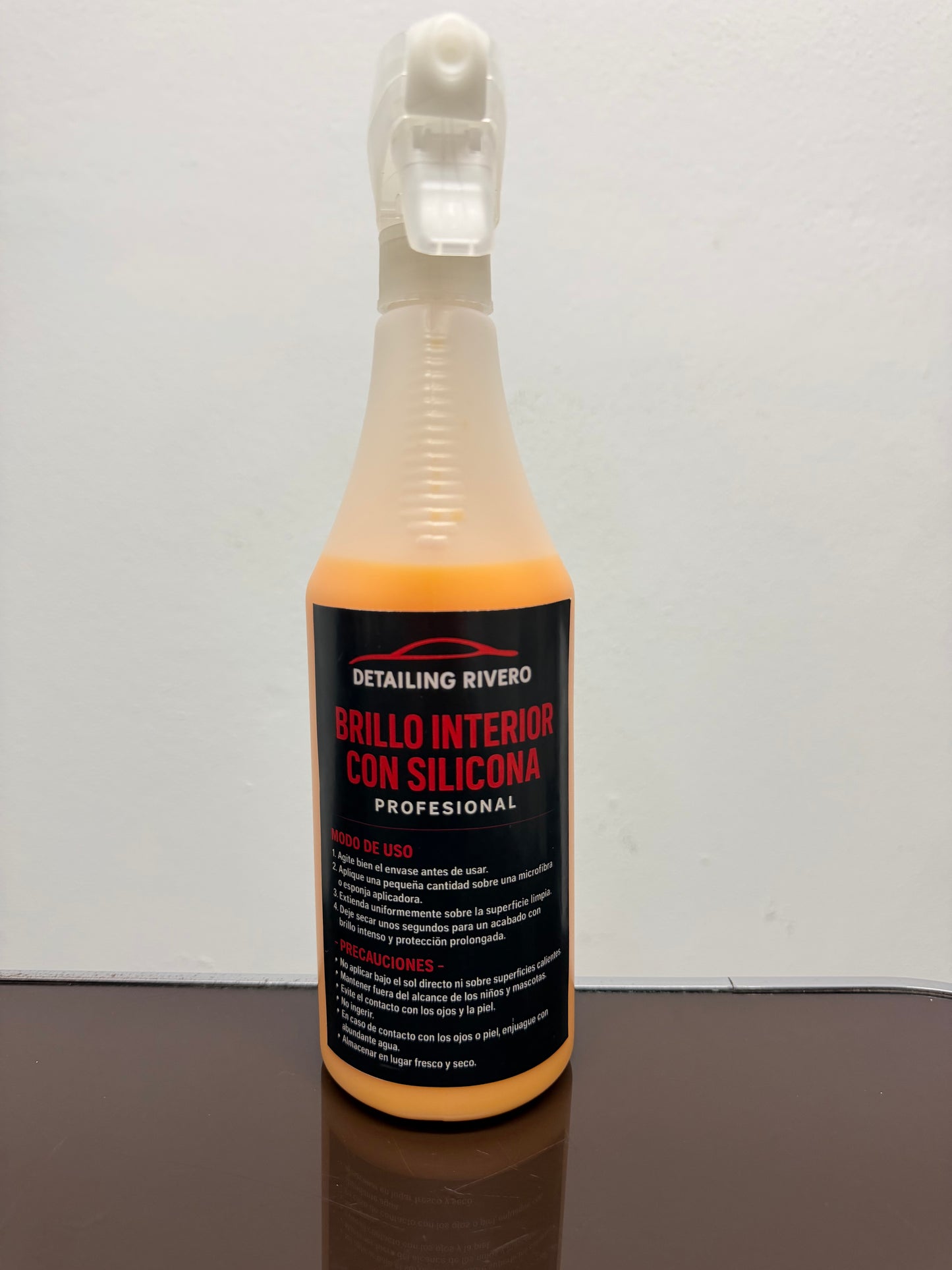 BRILLO INTERIOR CON SILICONA