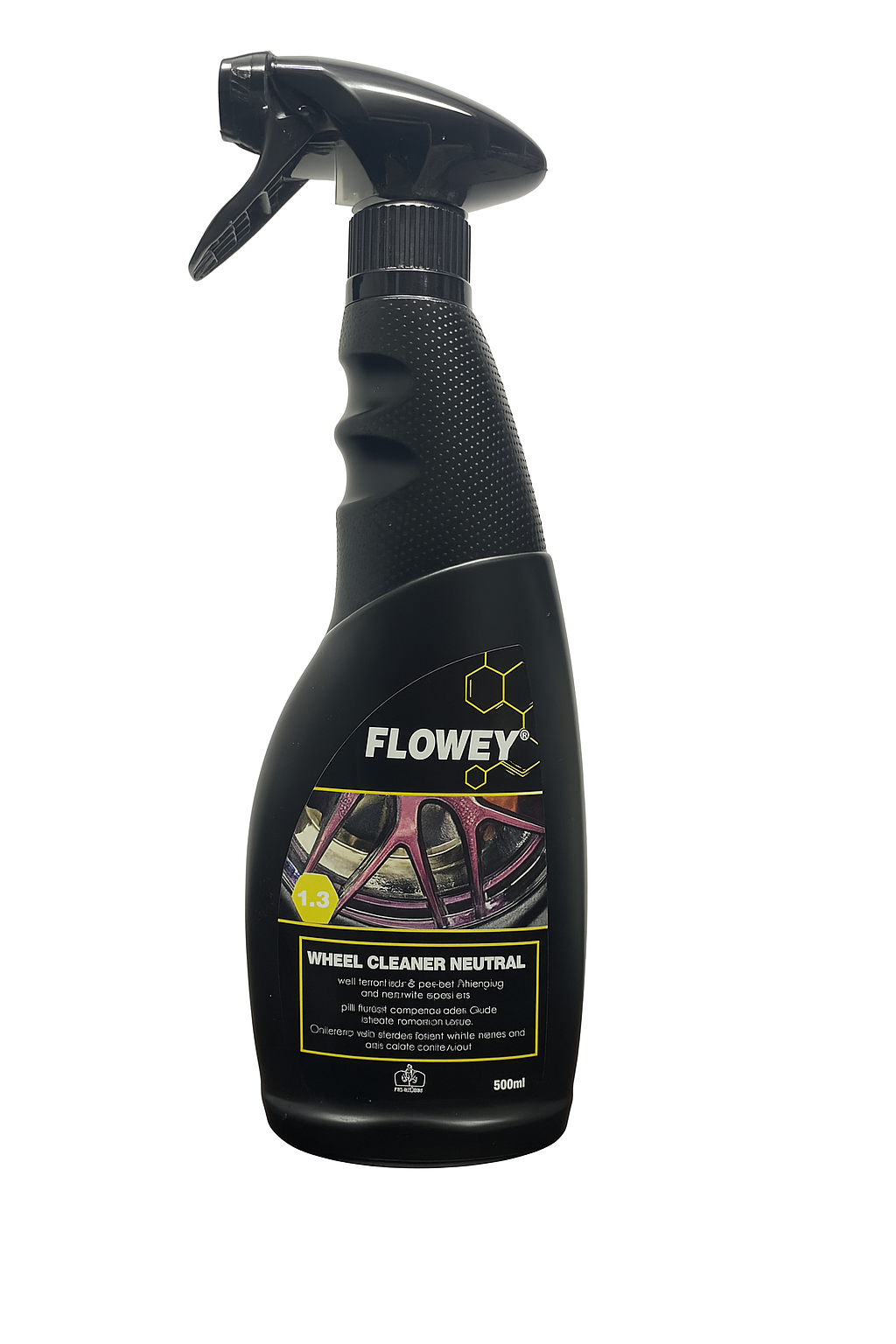 FLOWEY® Wheel Cleaner Neutral – Limpiador de Llantas pH Neutro (500 ml) 1.3